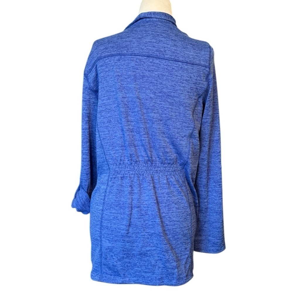 Talbots Blue Textured Cardigan Sweater Jacket - Picture 2 of 4